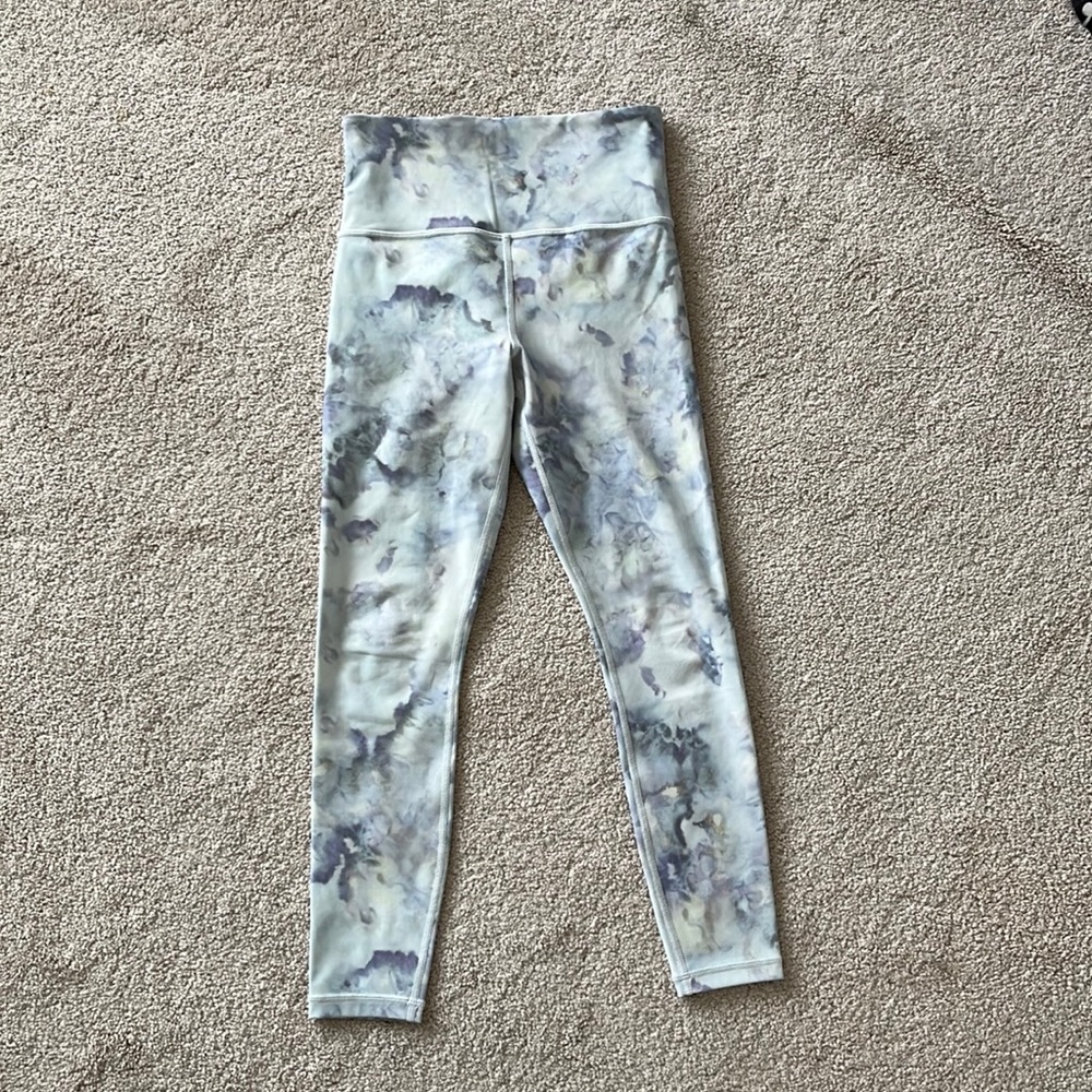Athleta Elation Snow Dye 7/8 Tights/Leggings, XS